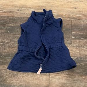 Carter’s navy vest - 18 months